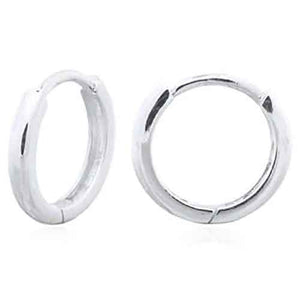 silver hoop earrings for women jewellery