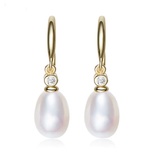 jewellery set pearls crystal gold for women