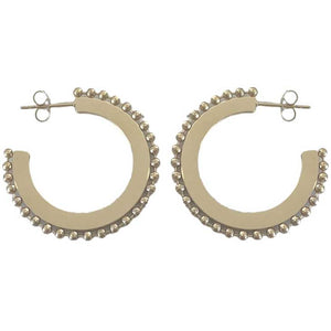 gold hoop earrings jewellery frenelle kagi
