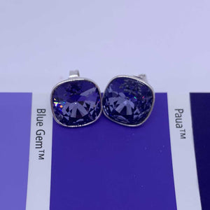 purple stud earrings jewellery