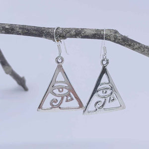 eye of ra earrings frenelle