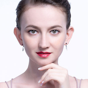 feather silver earring jewellery