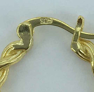 gold hoop huggie earrings jewellery