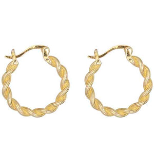 gold hoop huggie earrings jewellery