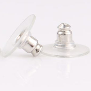 silicone comfort fit earring stopper backs