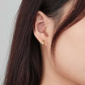 gold huggie earrings for women girls nz