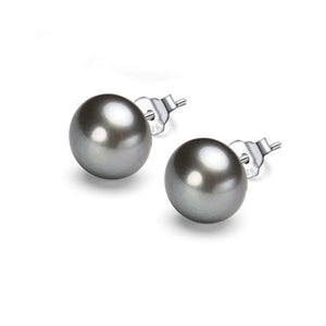 frenelle jewellery earrings stud silver pearl