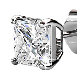 crystal stud earrings jewellery for men