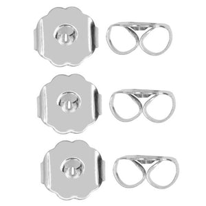 silver butterfly earring backs jewellery nz