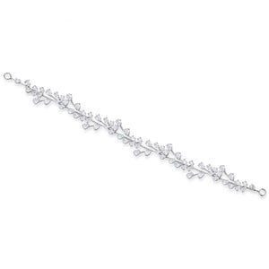 crystal hair vine spray