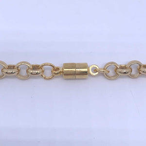 gold magnetic clasp for necklace bracelet