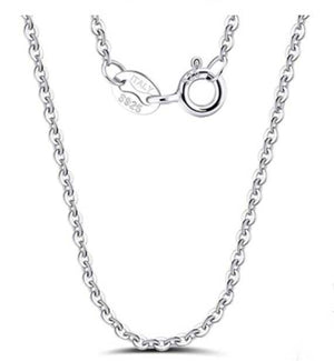 silver cable chain fine jewellery
