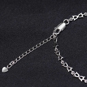 sky blue topaz silver necklace clasp