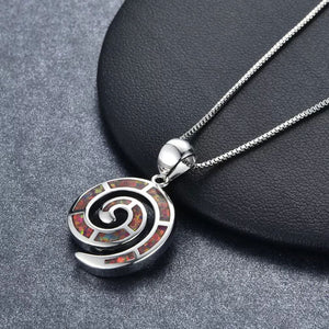 nz maori jewellery silver opal necklace