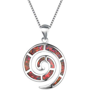 nz maori jewellery silver opal necklace