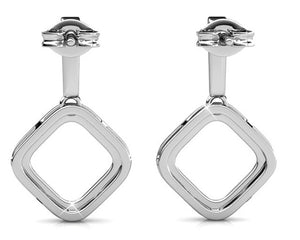 frenelle jewellery earrings crystal silver