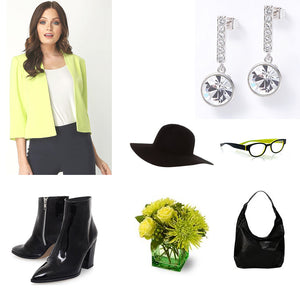 silver drop crystal earrings bridal women