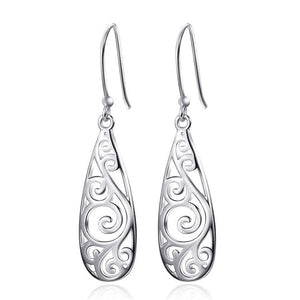 maori koru jewellery earrings silver