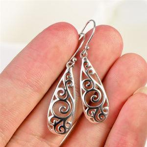 maori koru jewellery earrings silver