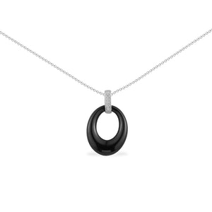 black and silver new zealand jewellery set