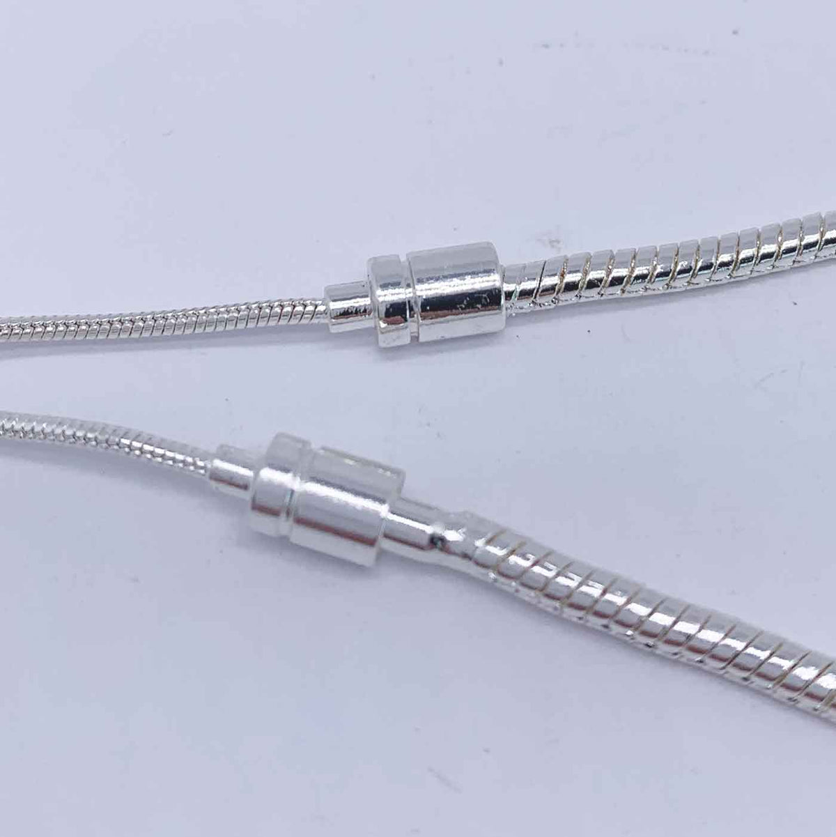 Silver Adjustable Bracelet for Collecting Charms