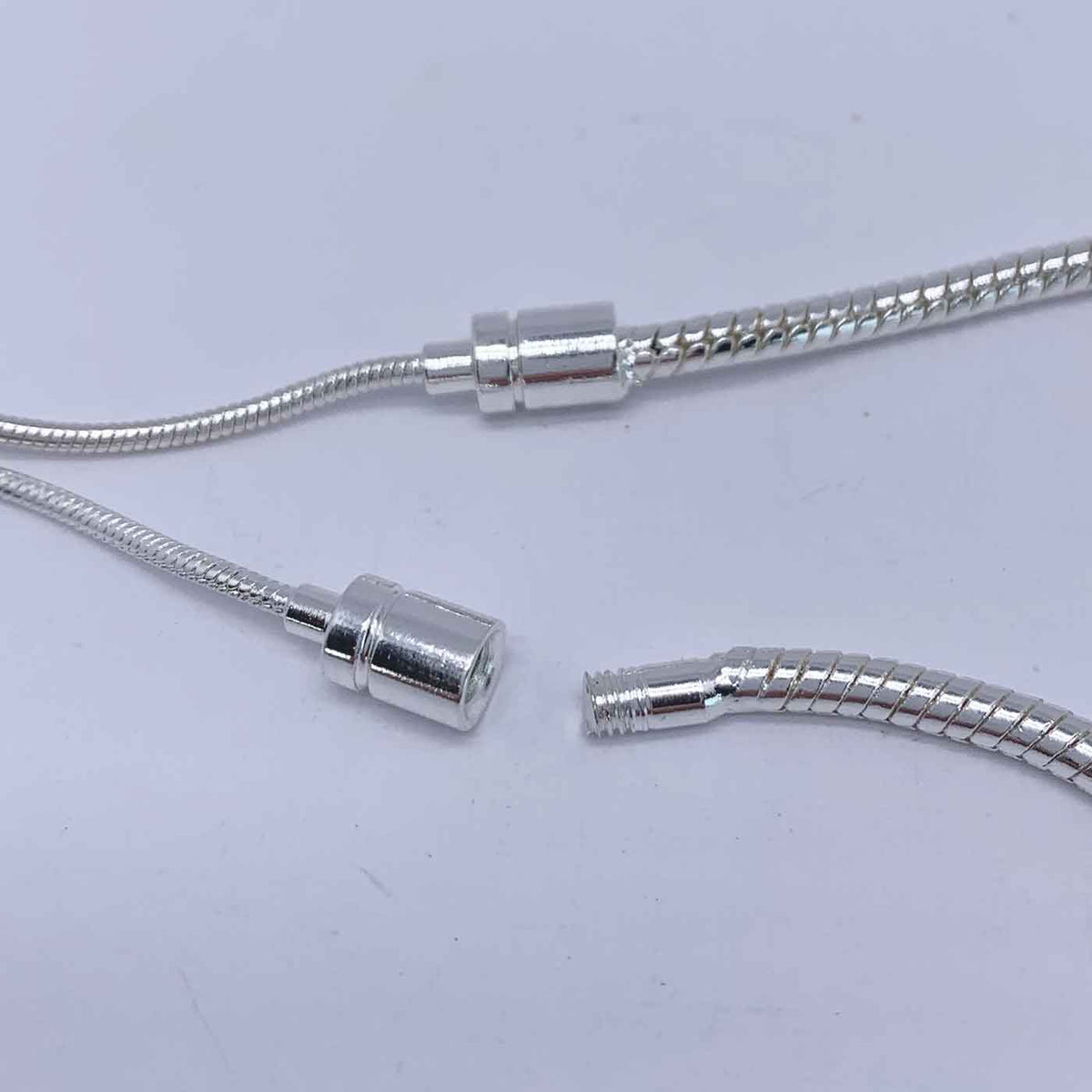 Silver Adjustable Bracelet for Collecting Charms