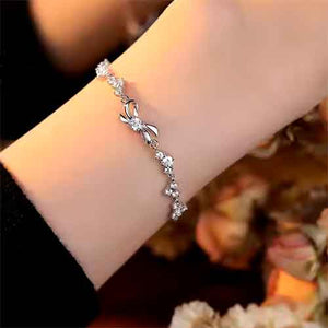 silver crystal bracelet buy jewellery online