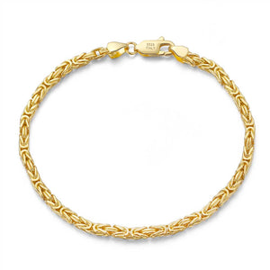 18K Gold Byzantine Style Bracelet "Jackie"