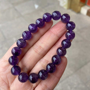 amethyst stretch bracelet gemstone for women frenelle