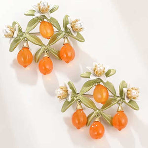 orange blossom brooch buy online nz