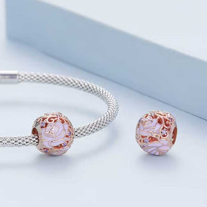 rose gold charm jewellery