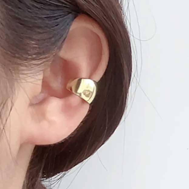 lucilla ear cuff on ear
