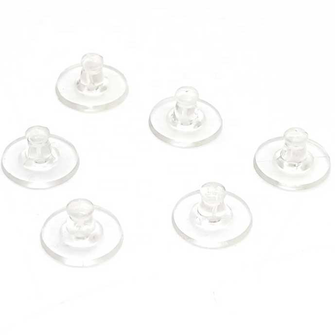 3 pairs of Silicone Earring Backs