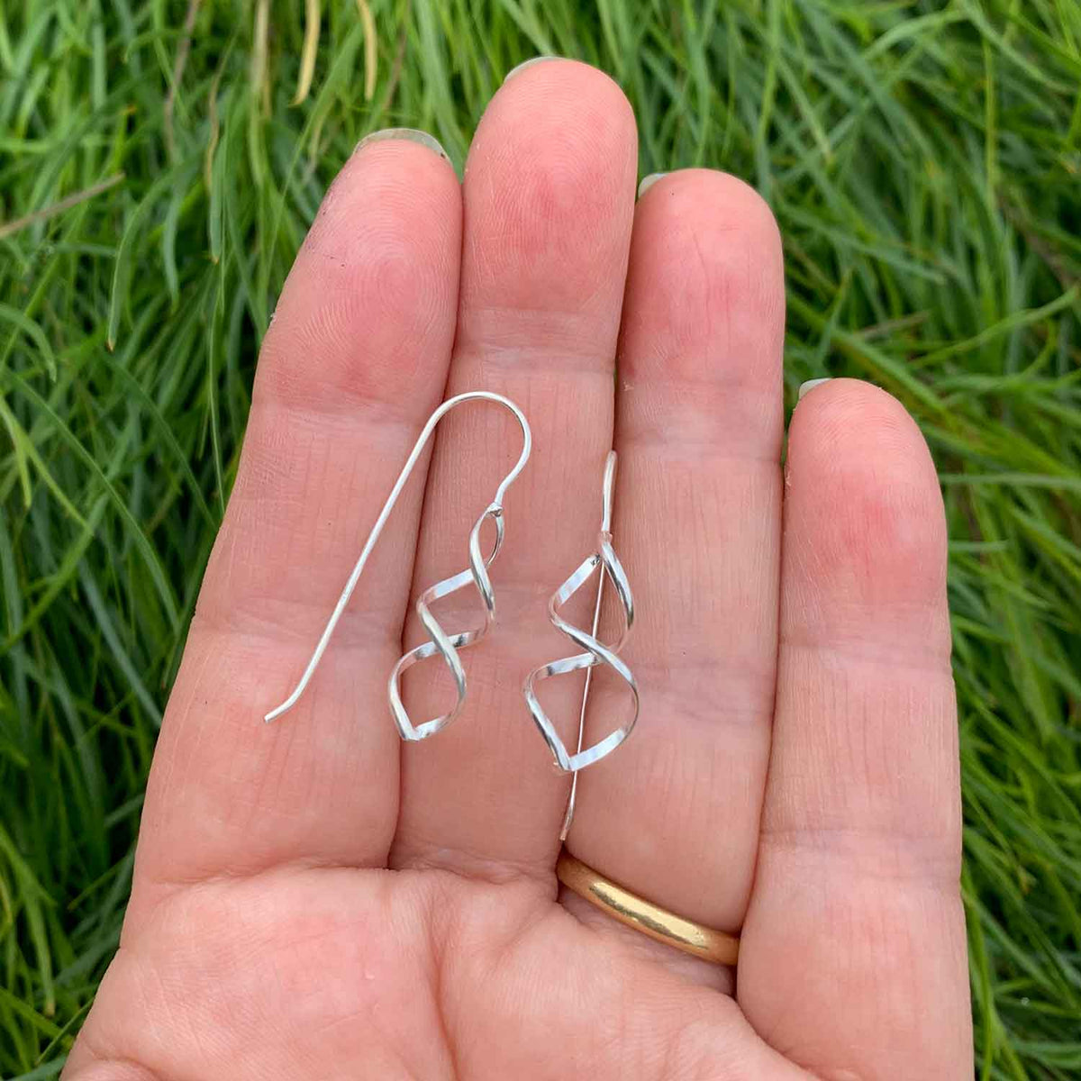 925 Sterling Silver Dangle Earrings "Rhiannon"