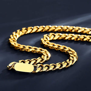 gold curb chain necklace buy online nz