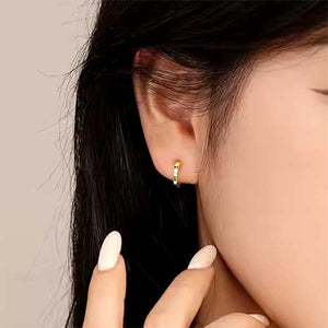 gold hoop earrings jewellery