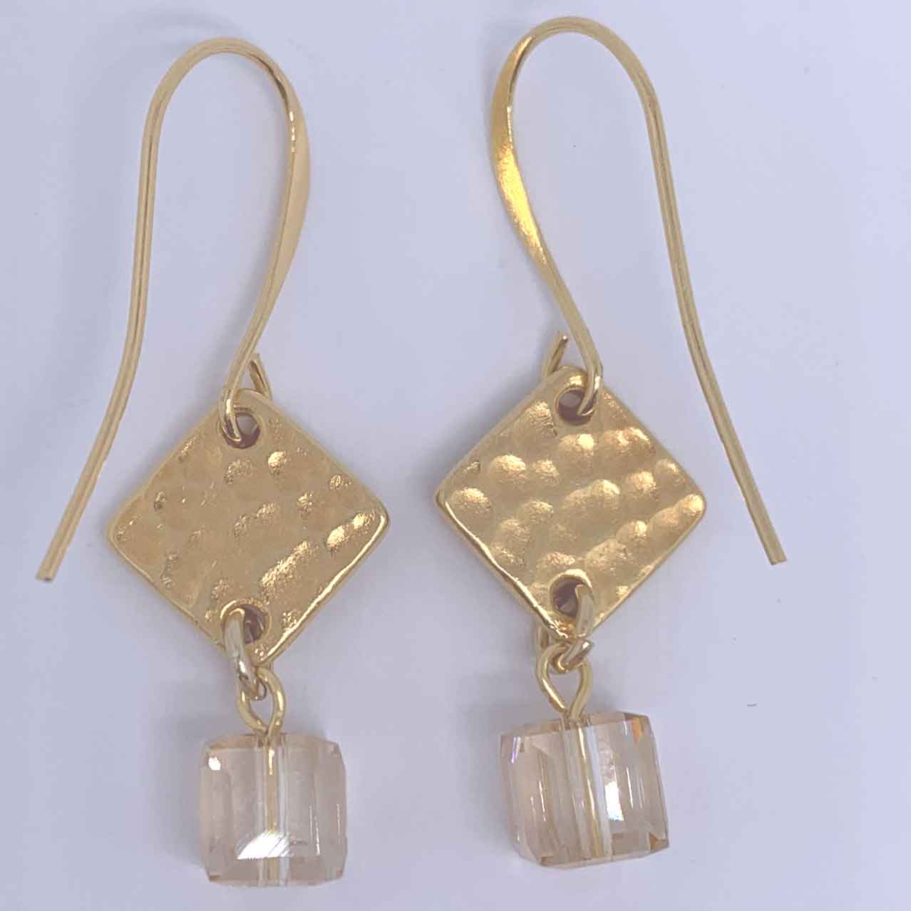 18K Gold dangle earrings "Catalina"