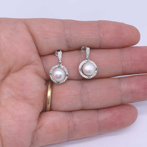 white pearl earrings jewellery