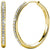 38mm gold hoop earring