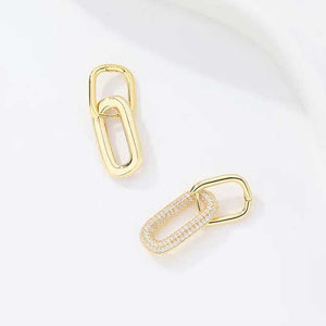18K Gold Dangle Earrings "Jenelyn"