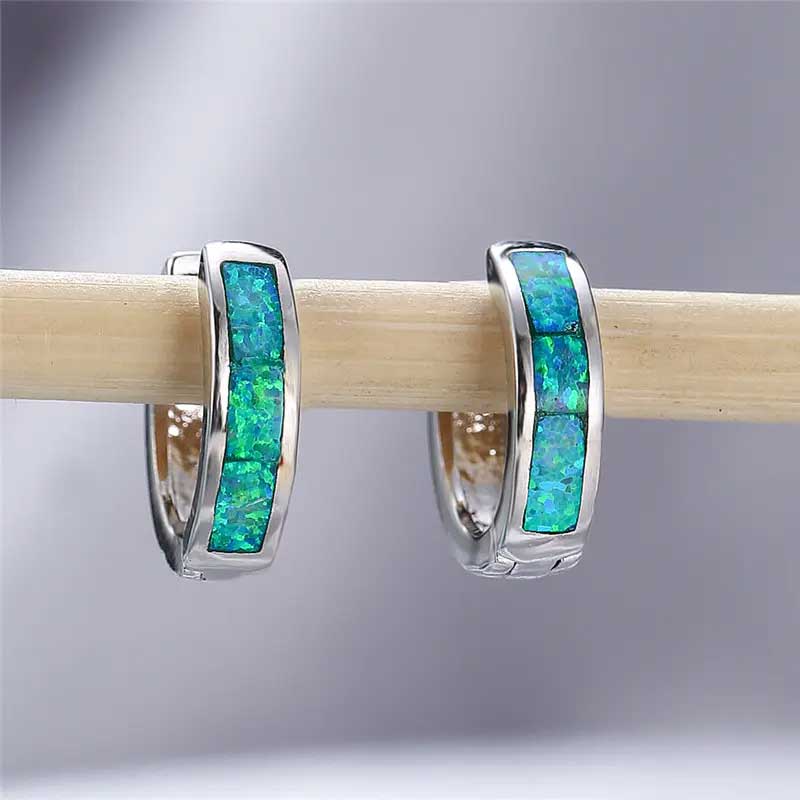 green opal earrings buy online nz