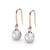 crystal pearl drop Earrings