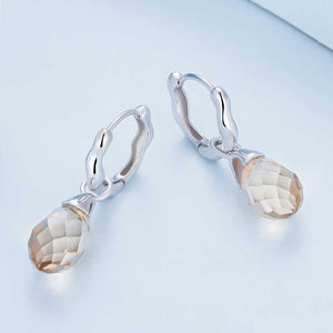 silver drop earrings jewellery