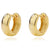 gold hoop earrings