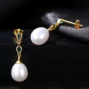 gold pearl earring buy online nz