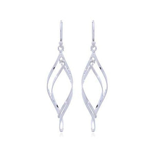 925 Sterling Silver Dangle Earrings "Whakakai"
