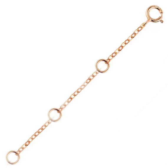 rose gold chain extender