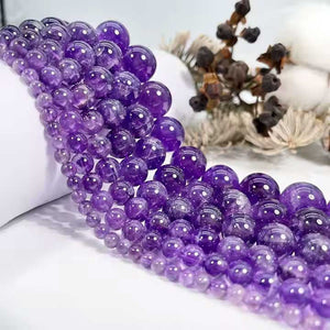 Amethyst Gemstone Beads (6mm)