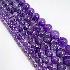 Amethyst Gemstone Beads (6mm)