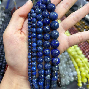 lapis lazuli beads 8mm natural